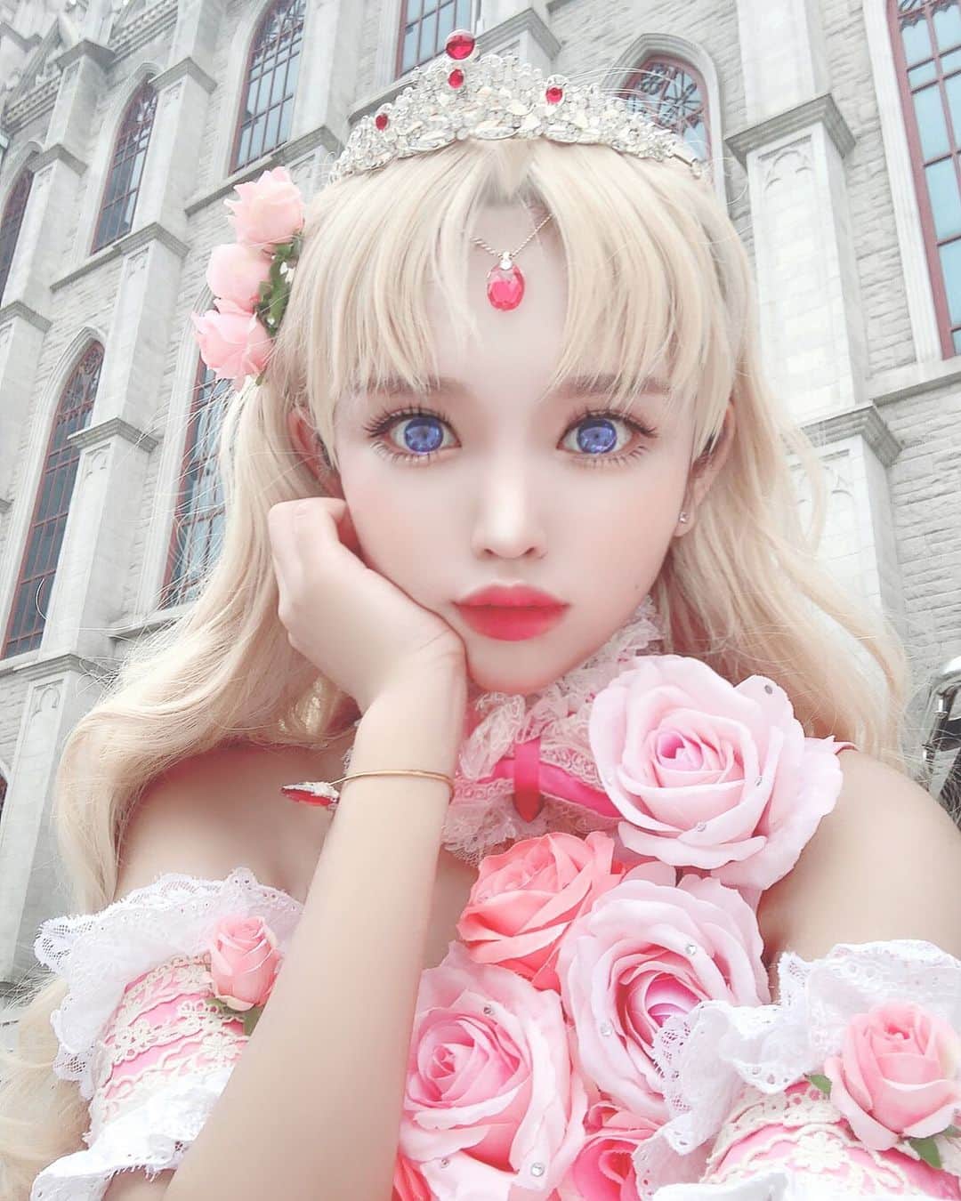 HAIMのインスタグラム：「아티 사랑해❣️ #어느날공주가되어버렸다 #어공주 #아타나시아 #cosplay #코스프레」