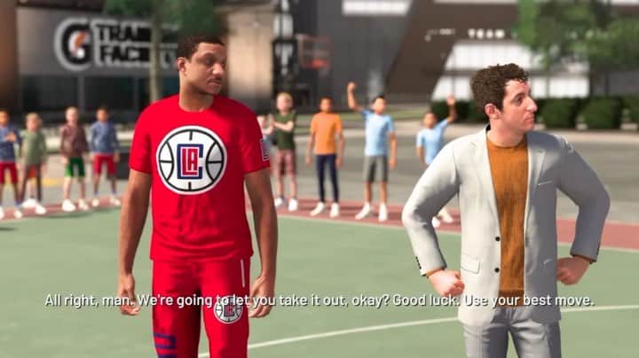 アダム・シャピロのインスタグラム：「I’d like you to meet your new agent: Levi. He’s fantastic at his job. #NBA2K20」
