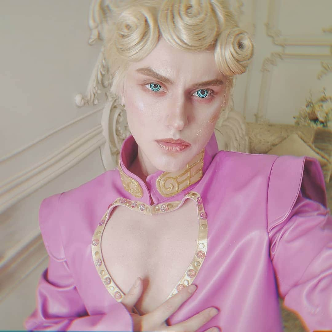 Gesha Petrovichさんのインスタグラム写真 - (Gesha PetrovichInstagram)「My name is #GiornoGiovanna And I have a dream 🌠 What you dreaming about ?) Wig @geshacos #jojo #jojoba #cosplay  #geshacoser」9月14日 0時43分 - petrovichgesha