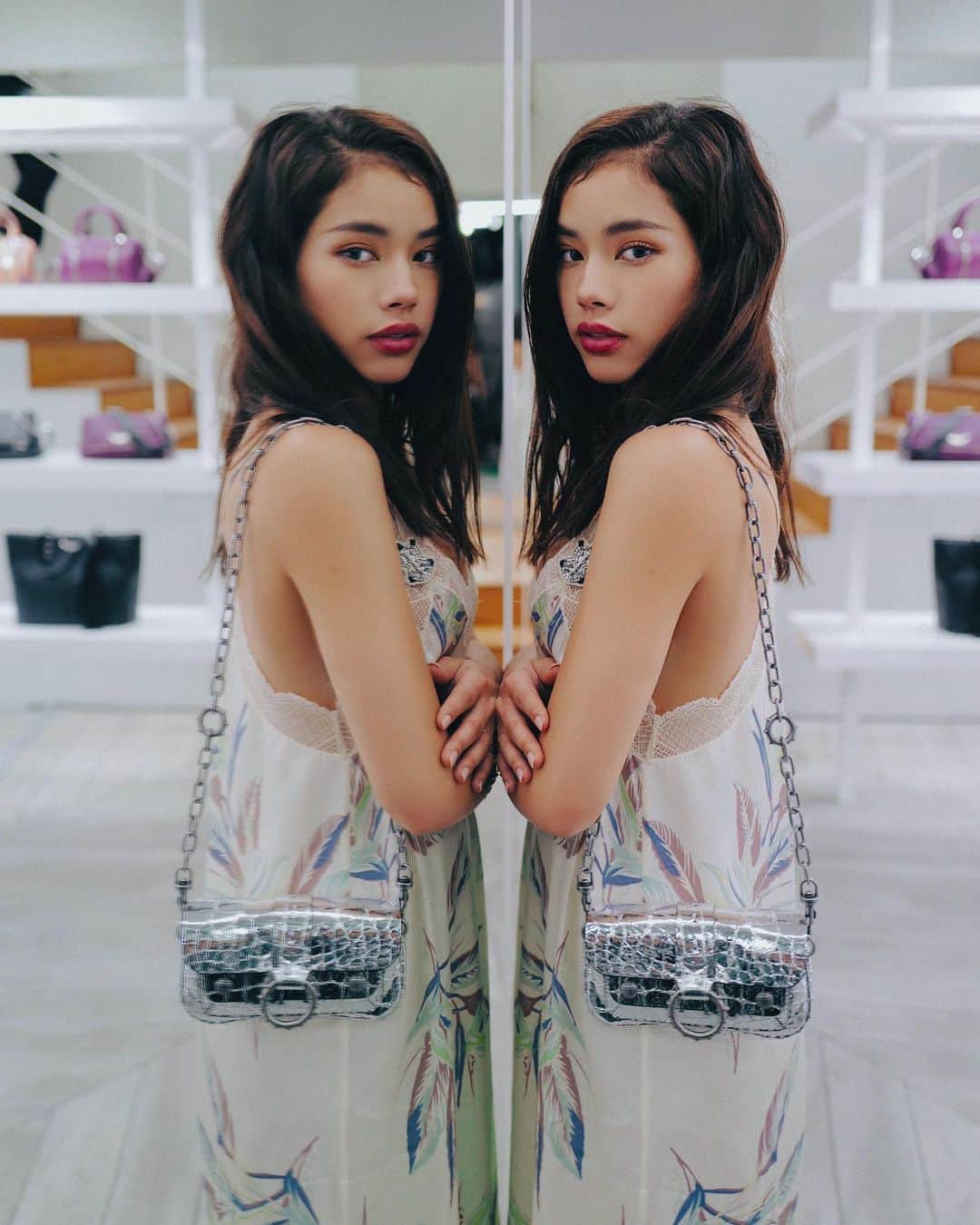 佐原モニカのインスタグラム：「Night out with @zadigetvoltaire  #vfno」
