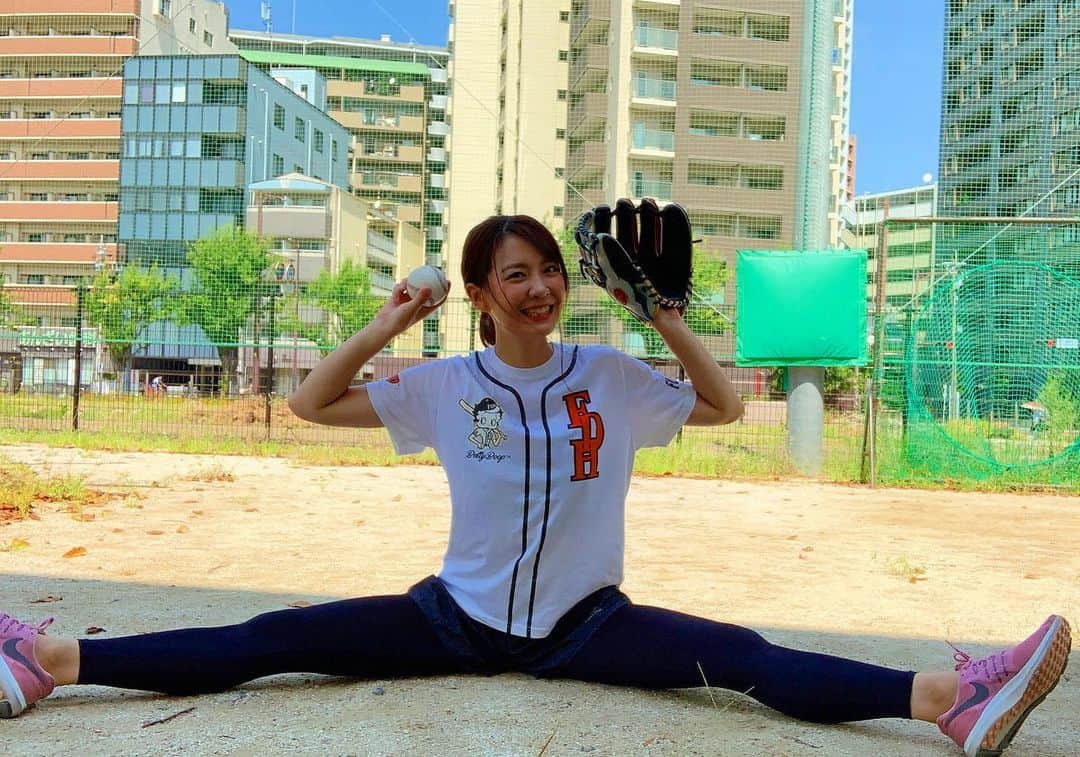 上杉あずさのインスタグラム：「. #野球 #練習 #⚾️ . 早く打者と対戦したい！！！ . #baseball #training #fukuoka #team #fdh #softbank #sbhawks  #speed #fast #pitch #challenge #pitcher #try #めざせ110キロプロジェクト #めざせ二刀流草野球プレーヤー #草野球 #チーム #サクセス」