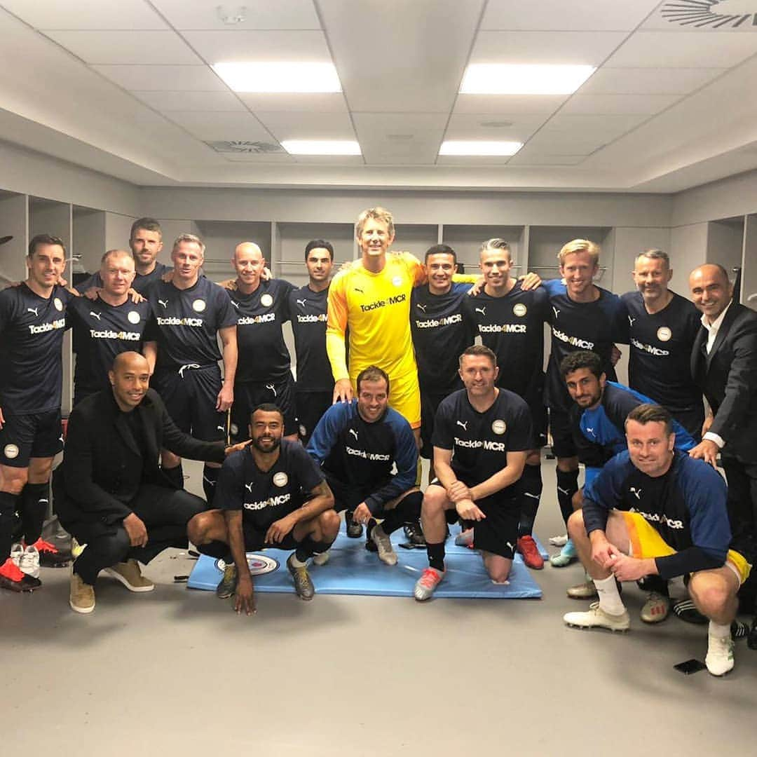 ティム・ケーヒルさんのインスタグラム写真 - (ティム・ケーヒルInstagram)「SQUAD GOALS 🤩🔥⚽️ @tackle4mcr #tackle4mcr」9月13日 17時04分 - tim_cahill