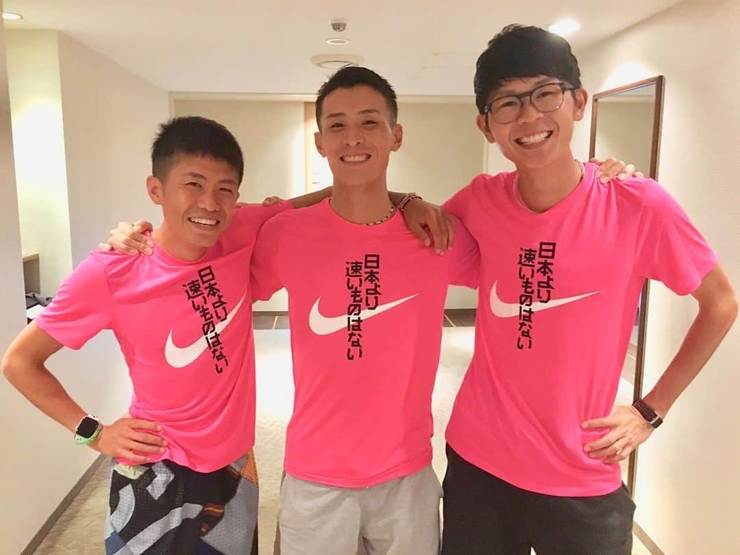 服部勇馬のインスタグラム：「あと2日。 厚さより速いものはない。日本より速いものはない。@niketokyo #厚さは速さだ #ナイキ #マラソン #ランニング#渋谷駅」