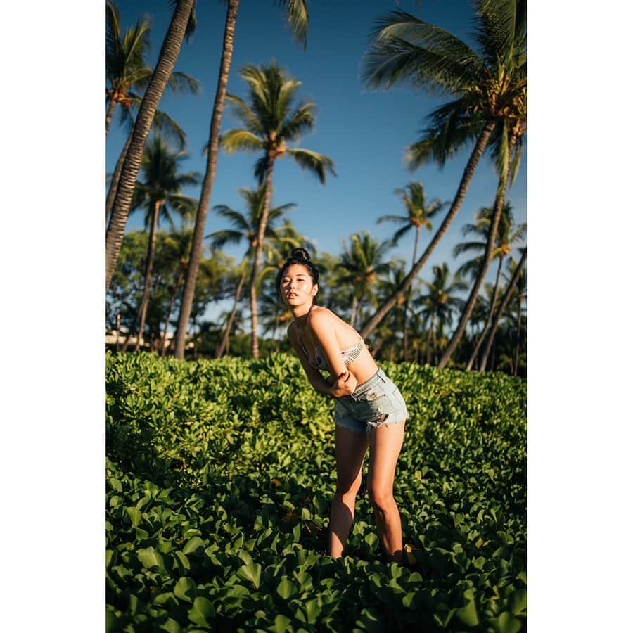 福山智可子さんのインスタグラム写真 - (福山智可子Instagram)「@naniwelchkeliihoomalu with the shots 🌴🌴 . #bigisland #asiansquat #feelaloha #彼女の写真がすき」9月14日 2時06分 - chikako808