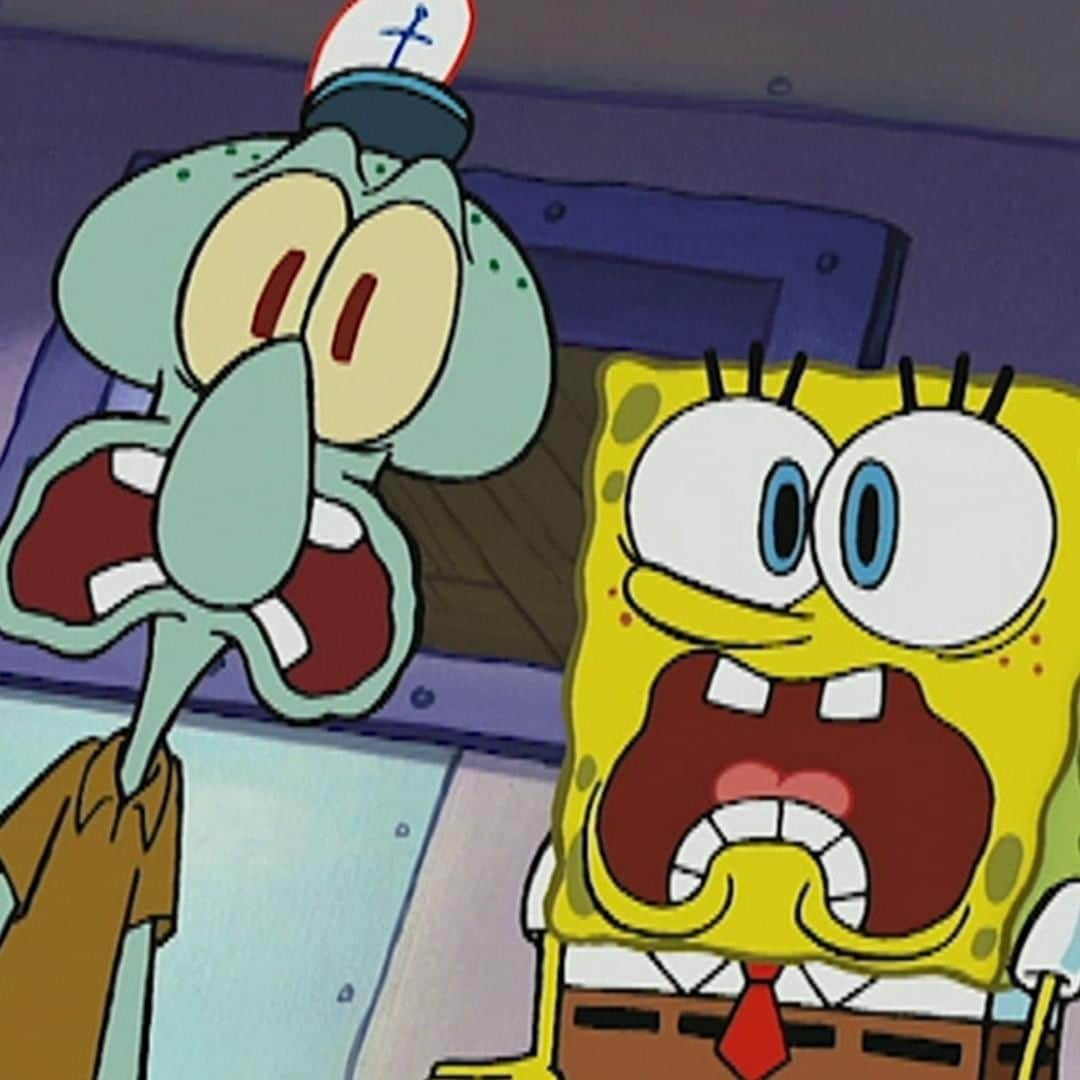 スポンジボブさんのインスタグラム写真 - (スポンジボブInstagram)「Today is SpOoOoOKy #FridayThe13th」9月13日 21時10分 - spongebob