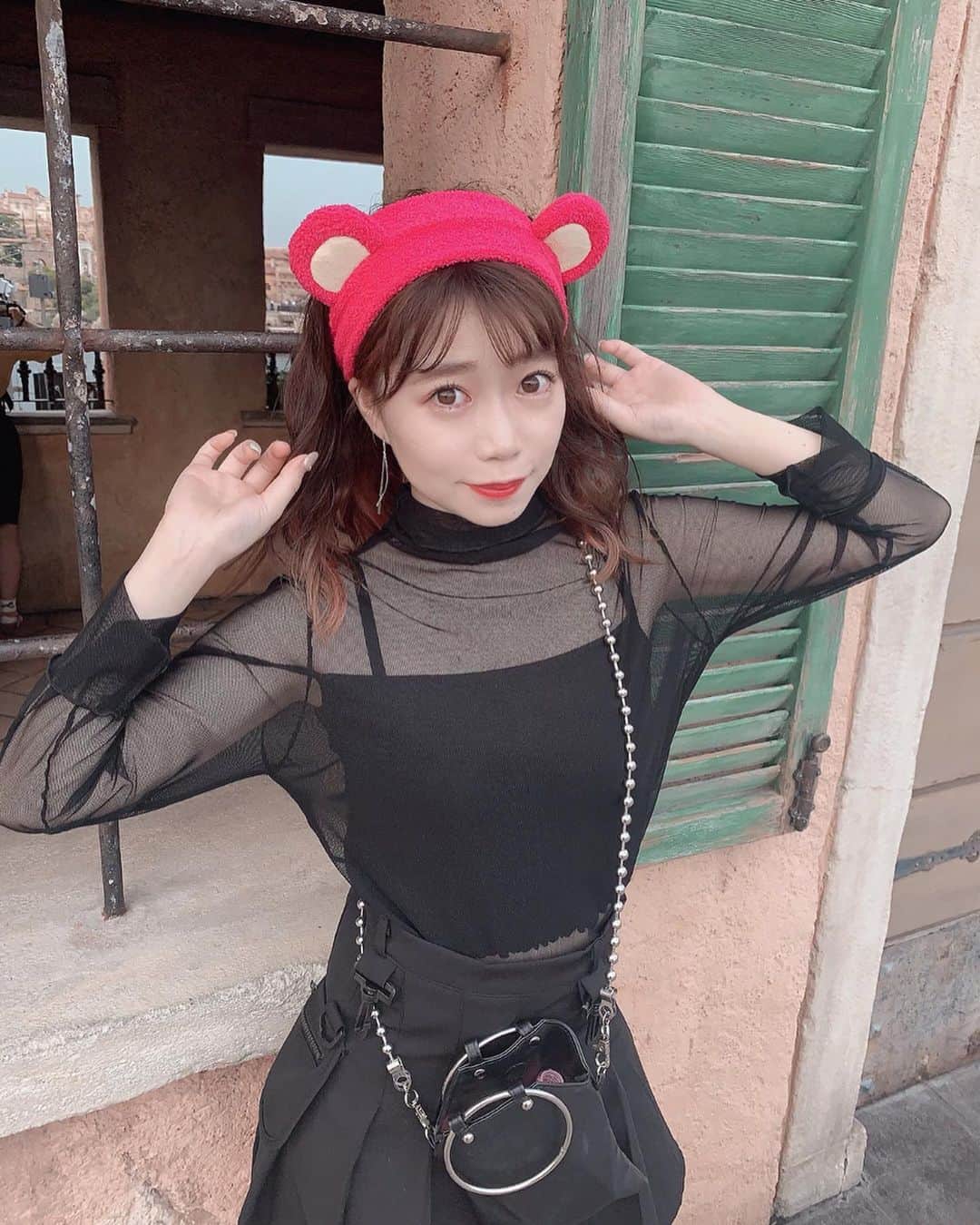 柏元萌華さんのインスタグラム写真 柏元萌華instagram ロッツォ Dハロ Dハロ仮装 ブラック コーデディズニー ディズニーシー ディズニーコーデ ディズニー ハロウィンディズニー ファッション ピープス女子 Disneysea Disney Black Ootd Fashion