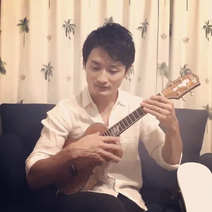 のインスタグラム：「My Dear Ukulele✨ Good night...🌙 #ukulele #ウクレレ」