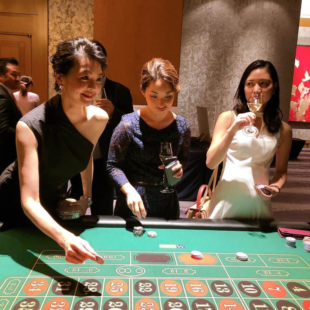 上田祥子さんのインスタグラム写真 - (上田祥子Instagram)「Having a good time! Casino Night 2019. #casinonight2019 #tokyo #seichanthankyou #aikachan #sachikoueda #上田祥子」9月13日 22時15分 - uedasachikoinsta