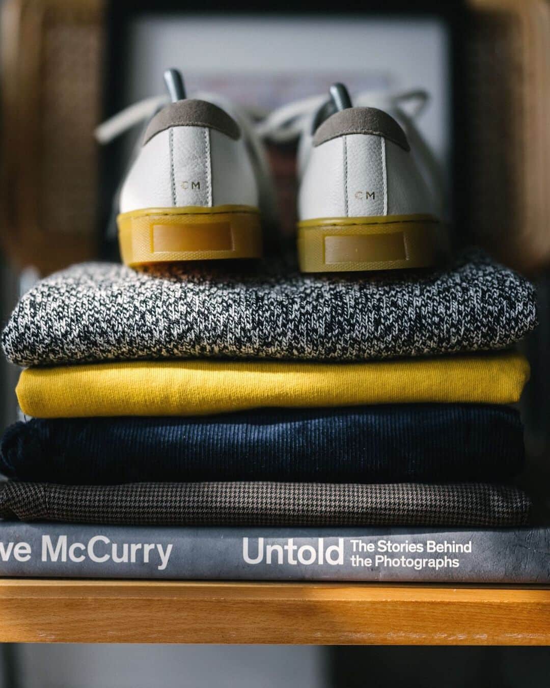 Club Monacoのインスタグラム：「Modern silhouette, vintage sensibility with details pulled from the archives. Meet the Gum Sole Sneaker.」