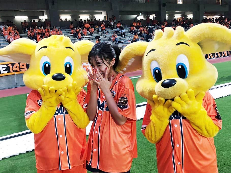 玖瑠実さんのインスタグラム写真 - (玖瑠実Instagram)「清水エスパルスさん、勝利おめでとうございます⚽️🔥✨2回目の観戦、今回も白熱した戦いが観れてとても嬉しかったです😳最後までドキドキが止まりませんでした！ また応援しに行きたいな😆 素敵な時間ありがとうございました😊  #清水エスパルス #spulse #TGR」9月13日 23時03分 - kurumi_0125_