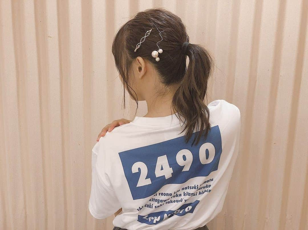 鎌田菜月さんのインスタグラム写真 - (鎌田菜月Instagram)「Day 2490 オーディションから単独Zeppまでの日数です。 長くもあっという間の日々。 #6期単独Zepp #ske48 #originaltshirt #memories #smile」9月13日 23時10分 - nacky_k829