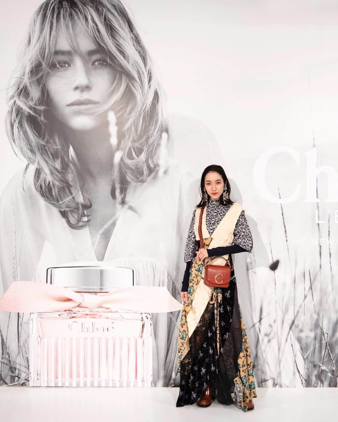 吉田沙世さんのインスタグラム写真 - (吉田沙世Instagram)「@chloe new fragrance L'EAU 🎀 #chloegirls#クロエロー」9月13日 23時28分 - sayobaby