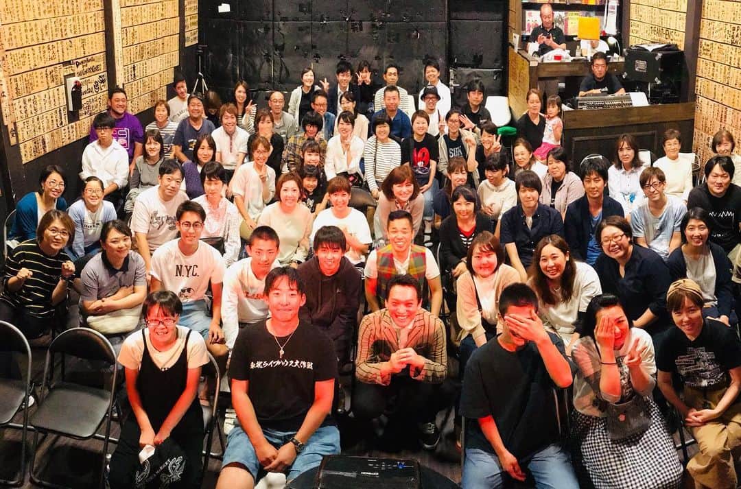 善し のインスタグラム：「4年目の宮古。  全国6大都市公演の1発目。  毎年宮古温かい人達に触れられて感謝しております。  宮古はとにかくいいところ♬  また来年も^ - ^  #cowcow #お笑いライブ #岩手県宮古 #東北ライブハウス大作戦」