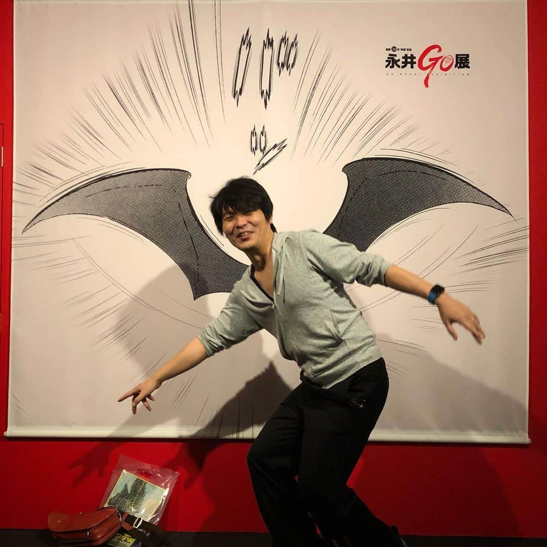 天神英貴さんのインスタグラム写真 - (天神英貴Instagram)「今日は永井豪先生の50周年記念展覧会に御招待頂きました。永井先生とは何度かご一緒させて頂いてますが、とにかく変わらずお若い、、！作品も新しくなる。そして優しい、、尊敬してやまない先生です。 #上野の森美術館 #永井豪 #gonagai #mazingerz #devilman」9月14日 3時38分 - tenjin_hidetaka