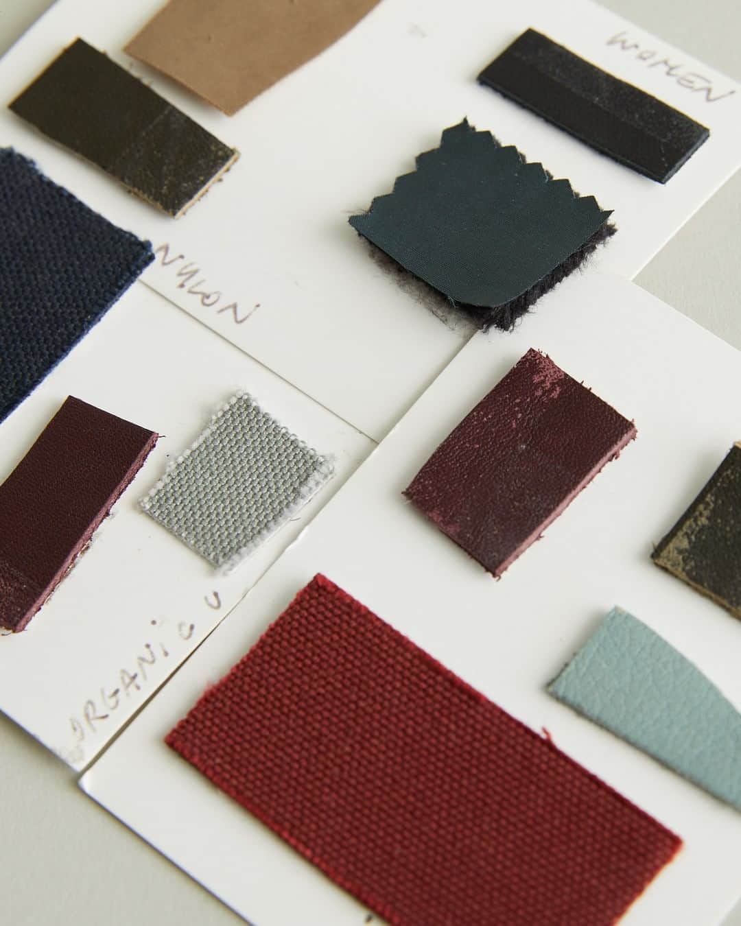 ウォントのインスタグラム：「Hues of inspiration—a behind-the-scenes look at our raw materials and color palettes for Autumn Winter 2019 collection. #wantlesessentiels #worldofwant #aw19 #design #behindthescenes」