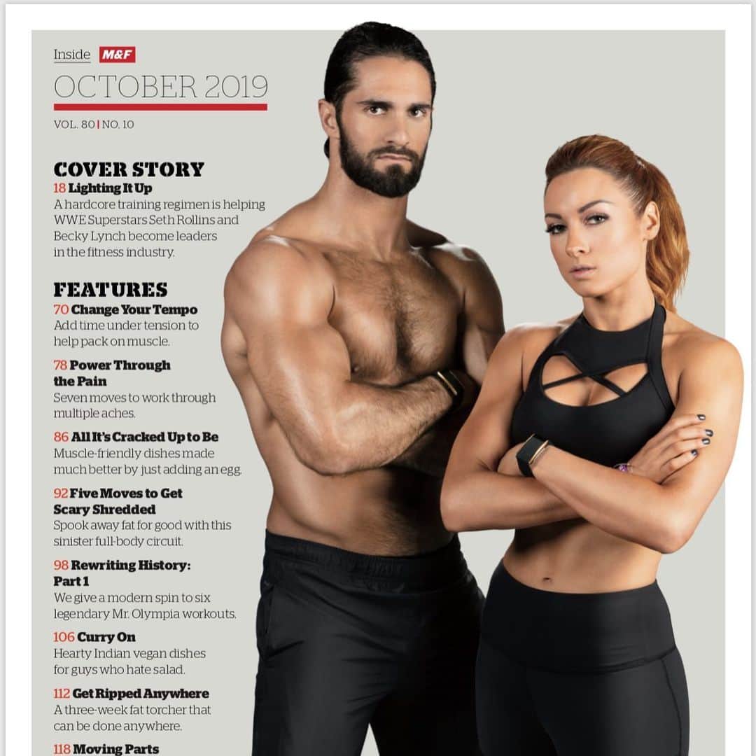 レベッカ・ノックスのインスタグラム：「Out today. @muscleandfitness」
