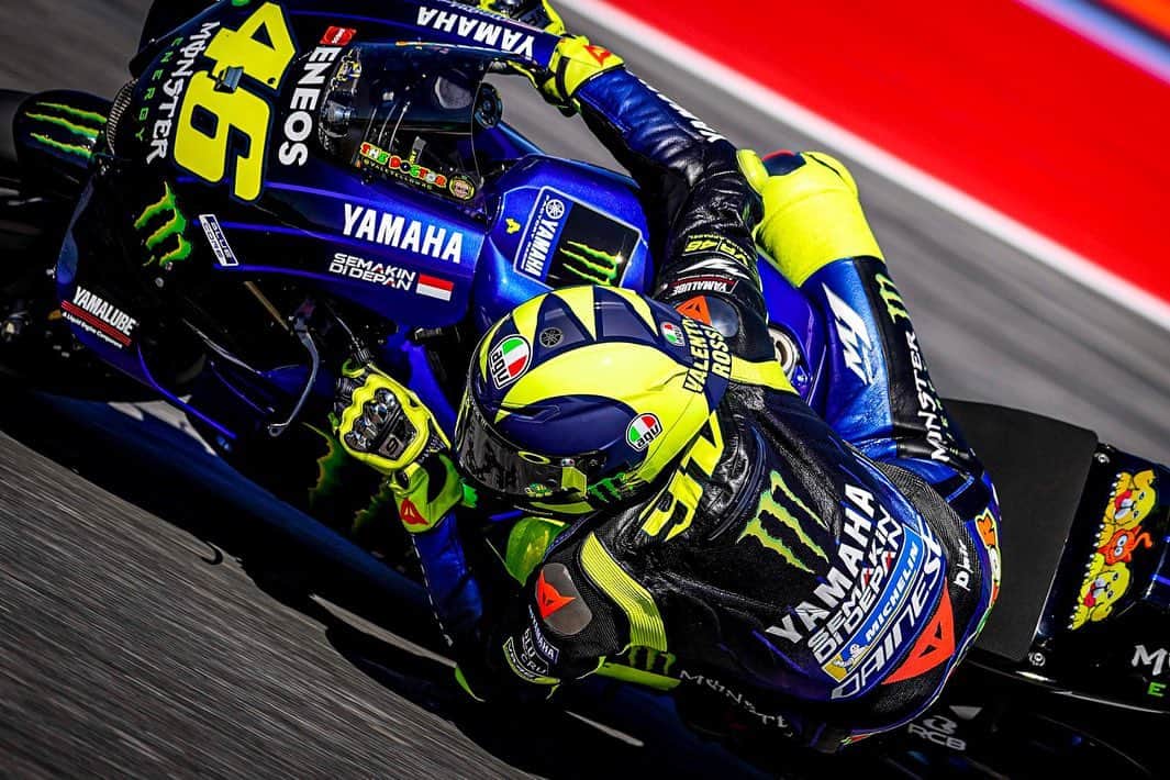 バレンティーノ・ロッシのインスタグラム：「Misano world Circuit,Italia Venerdì,prove libere 📸 @falex79 @gigisoldano @calloalbanese @jesusrobledo Tino Martino」