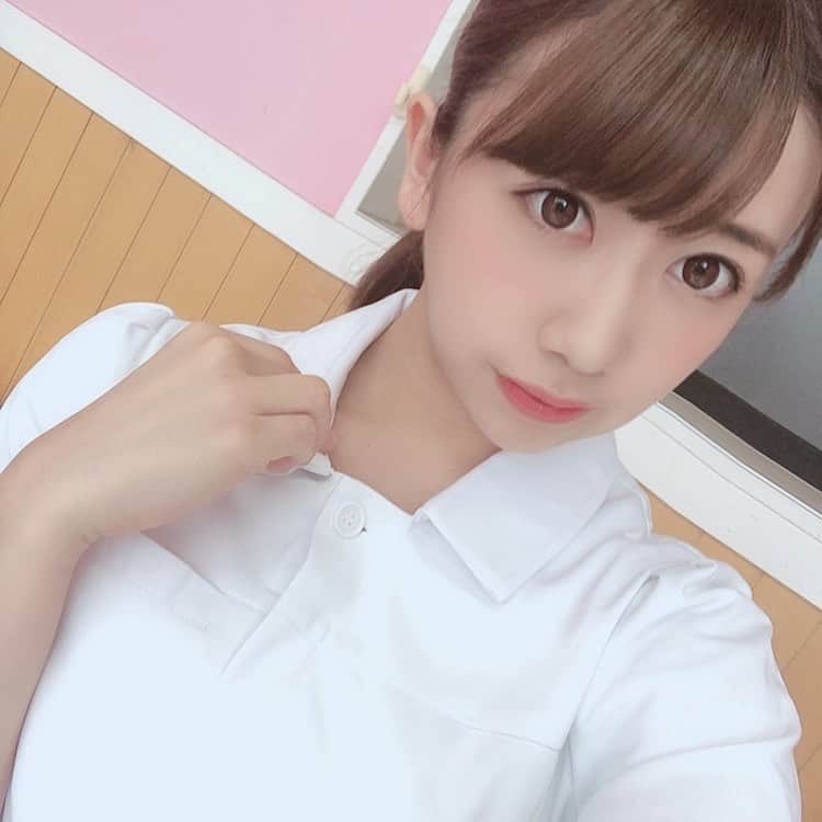 大浦真奈美のインスタグラム：「ひみつの診察しますね…👼💫 #AV #セクシー女優  #撮影 #ナース #ひみつの診察」