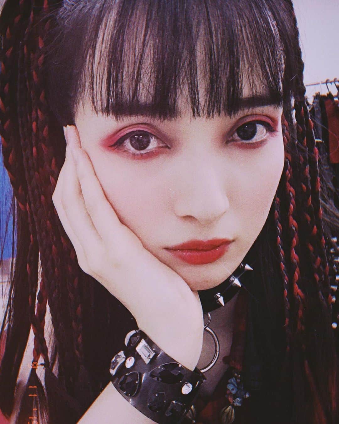 奥村佳恵のインスタグラム：「マヤ👁🔮🔥 #THECIRCUS #musical #dance #action」