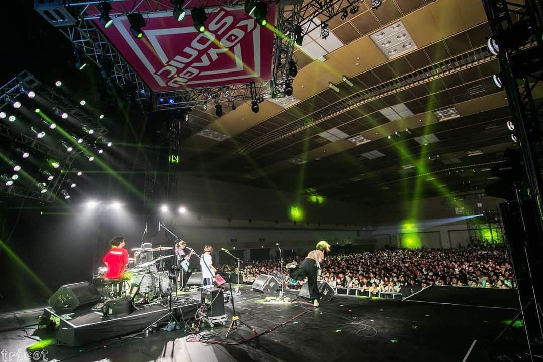 tricotさんのインスタグラム写真 - (tricotInstagram)「09.14.19 KOYABU SONIC 2019 at INTEX OSAKA. Pics : @kaooochi1226」9月14日 19時45分 - tricot_band_jp