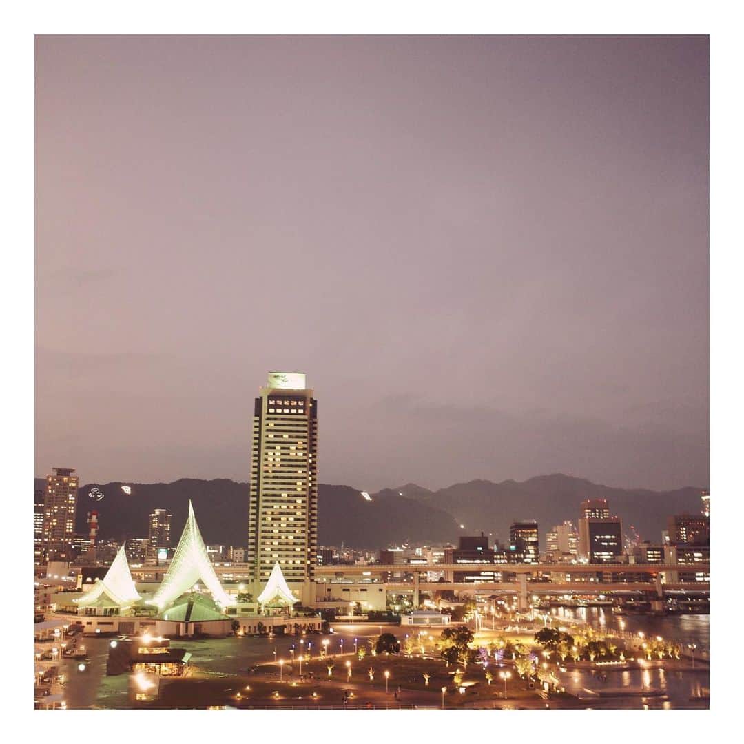 黒木晴香のインスタグラム：「#夜景 #harbor  #harborview #nightview」
