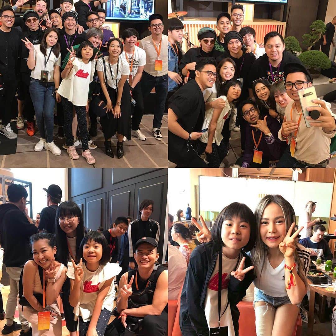 かねあいよよかさんのインスタグラム写真 - (かねあいよよかInstagram)「I played as a secret guest at the YouTube Creator Summit❗️﻿ I was very happy to meet the top YouTubers in Asia♫﻿ ﻿ 昨日の夕方、3泊4日の東京から北海道に戻りました✈️﻿ ﻿ あるCMの撮影と、あるイベント出演も無事終わり、ホッとしています😃﻿ 出会った皆さん本当にありがとうございました😊﻿ 5週連続の東京は疲れましたが、どれもとっても楽しかったです♫﻿ そして戻ってきてすぐ、かねあいよよかのバンドリハーサル⭐️﻿ ﻿ そしてあるイベントとは……﻿ ﻿ なんと！﻿ アジアのトップYouTuberが集まる、YouTubeクリエーターサミット❗️ シークレットゲストで演奏させて頂きました⭐️﻿ トップYouTuberのみなさんに会えてとっても嬉しかったです♫」9月14日 11時45分 - yoyoka_drums