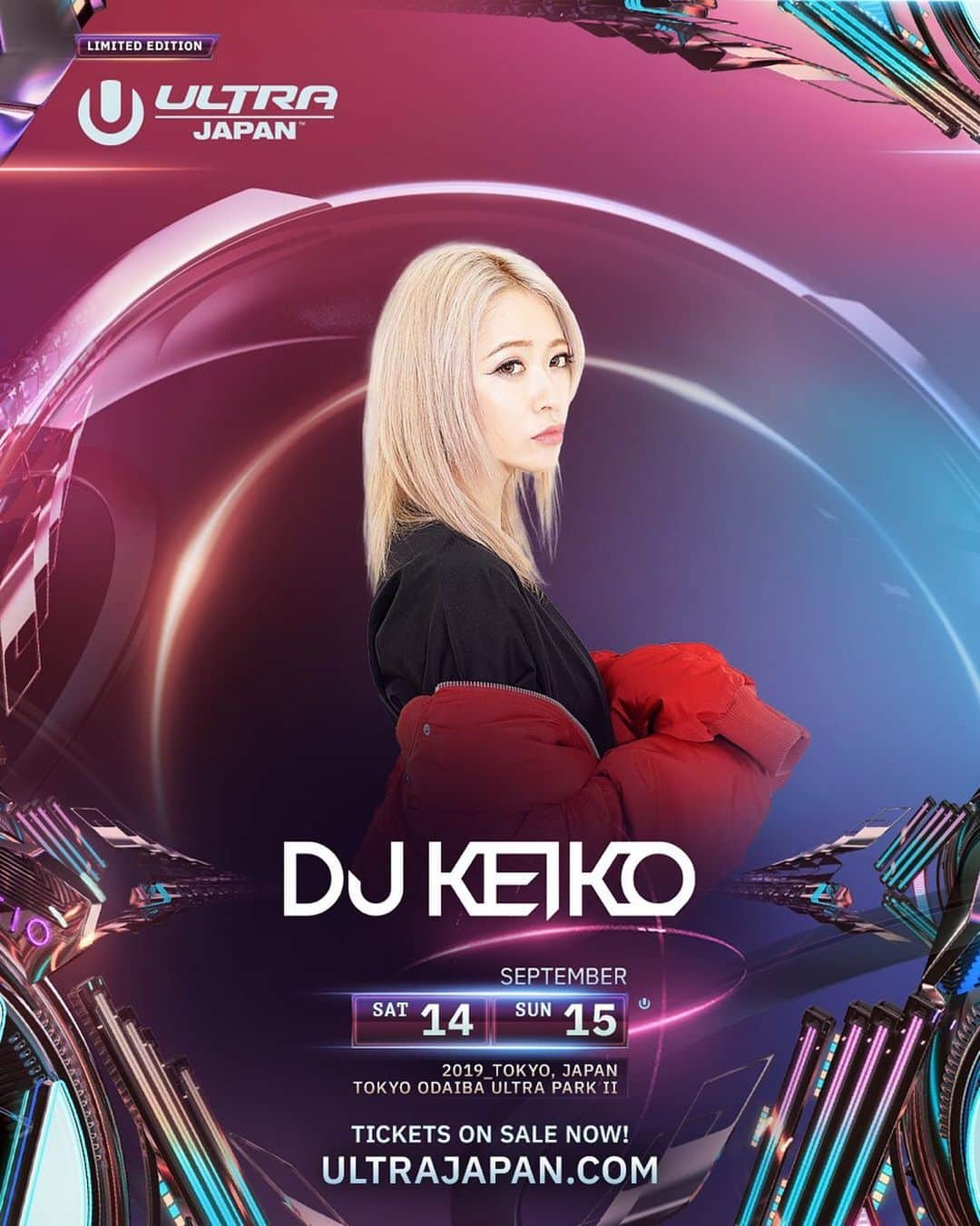 DJ KEIKOさんのインスタグラム写真 - (DJ KEIKOInstagram)「Today's ULTRA JAPAN🇯🇵 Play on 17:30-18:30 Sep 14(Sat). Let's have fun with us✌🏼 . .ULTRA JAPAN👩🏼 9/14(土)17:30-18:30ULTRA PARK STAGEで✌🏼！！！！ .  #ultrajapan  #ultrajapan2019」9月14日 11時47分 - djkeikojp