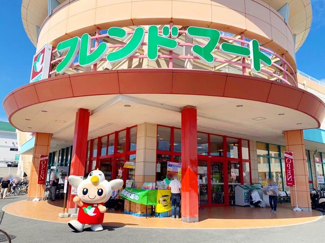 平和堂イメージキャラクター「はとっぴー」のグルメインスタ