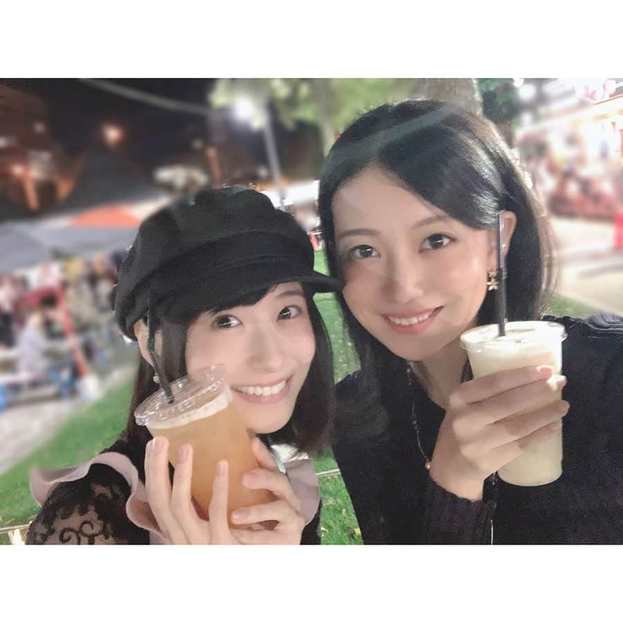 熊谷彩春さんのインスタグラム写真 - (熊谷彩春Instagram)「🍦 そのあとに、とっても濃厚な牛乳ソフトクリームを食べに行ったり、大通り公園のさっぽろオータムフェストでぶらぶらしたり🎶 メロンジュースと桃ジュースを飲んで、お肉やチーズ小籠包、ホタテバター焼きや天ぷら、などなど色々食べながら、沢山おしゃべり🤤 あー楽しかった！！ そしてそして、最後は終演後の皆さんに合流して、ジンギスカンパーティー✨ あれっ、食べてばっかり…？！笑 札幌は美味しいものが沢山あるから仕方ない🤤 幸せな1日を一緒に過ごしてくれたふうちゃんに感謝です…❤︎ ・ #レミゼラブル #札幌公演 #みるくsan #牛乳ソフトクリーム  #さっぽろオータムフェスト #心もお腹も満たされた１日☺️」9月14日 13時46分 - iroha_kumagai