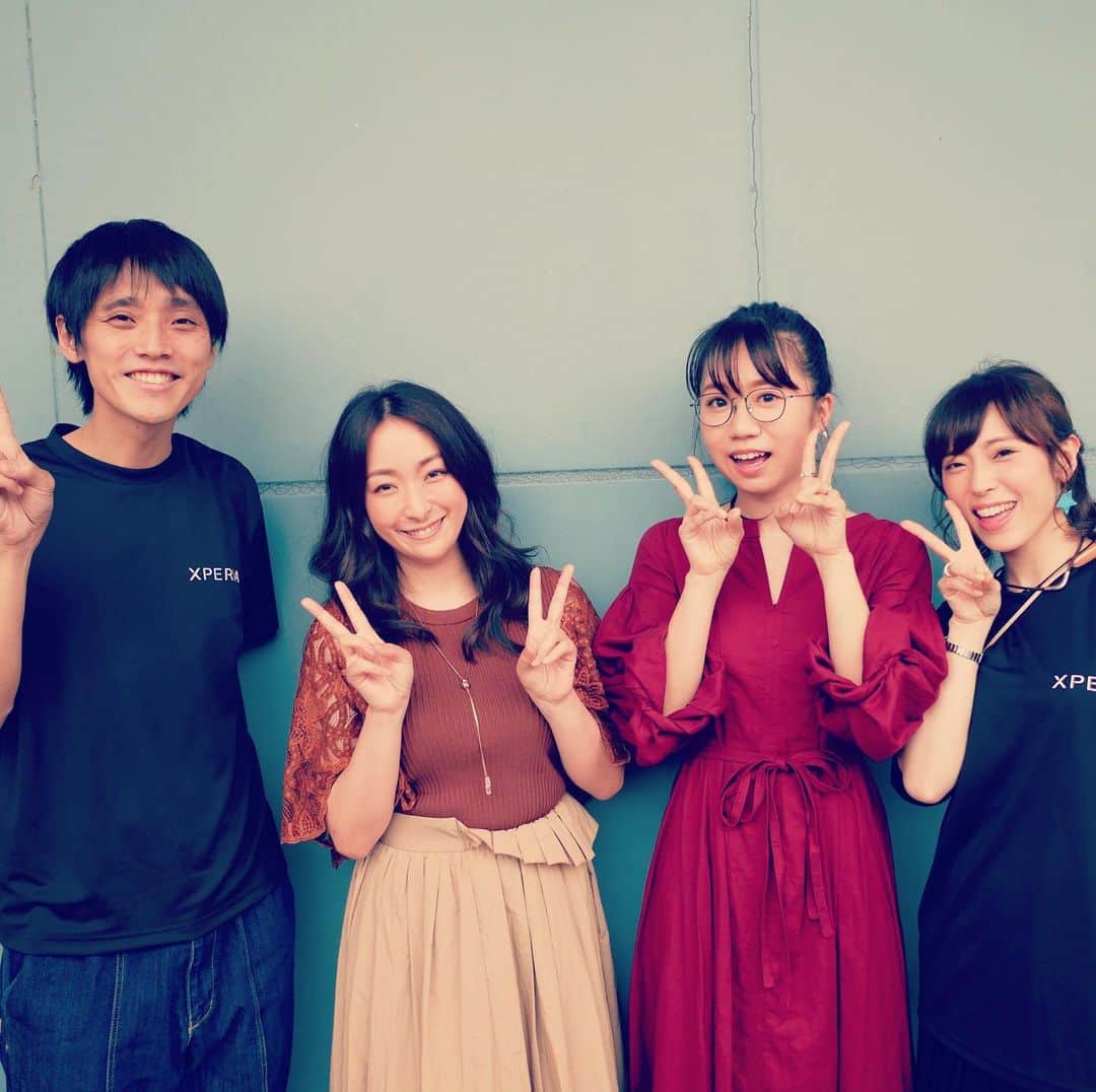 植田佳奈のインスタグラム：「#Xperia #Xperia1 #tgs2019」