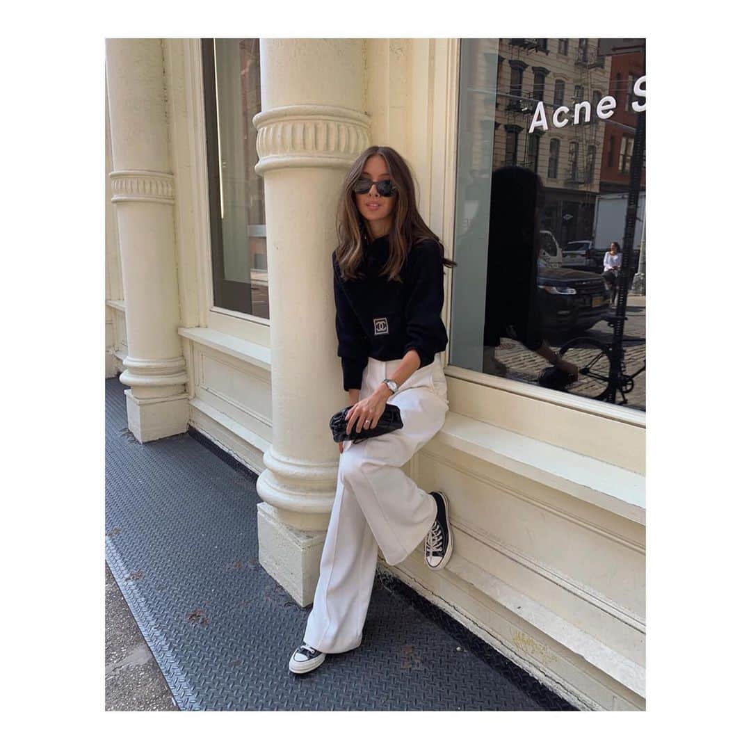 のインスタグラム：「Felicia ✨ @fakerstrom in #resort20 #pants #comingsoon #streetstyle #newyork #love #outfitinspiration #weekends #vibes #styleinspiration #newcollection」