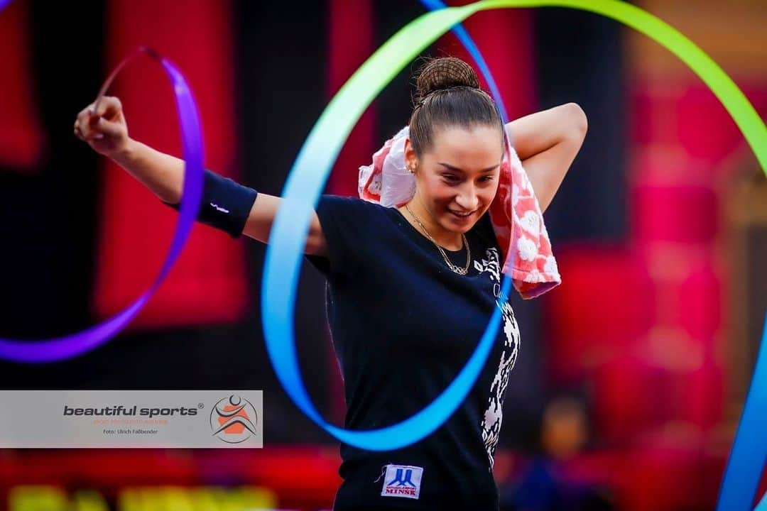 エカチェリーナ・ガールキナさんのインスタグラム写真 - (エカチェリーナ・ガールキナInstagram)「First day of podium training // World Championships Baku 2019 #photo: @ulrichfassbender✌🏻😊」9月14日 18時47分 - galkina_katia