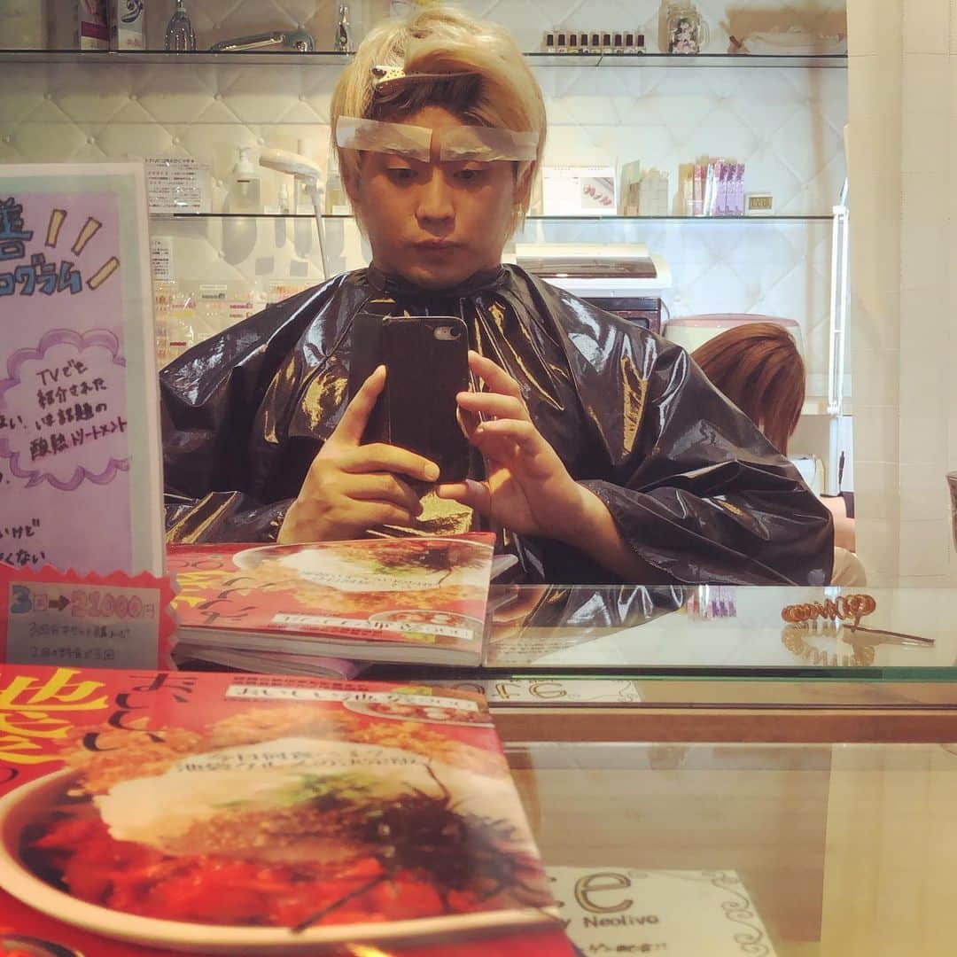 のインスタグラム：「💇‍♂️♪♪ #美容院 #カット #池袋 #池袋東口 #ネオリーブアピ #プロレス #プロレスラー #清宮海斗」