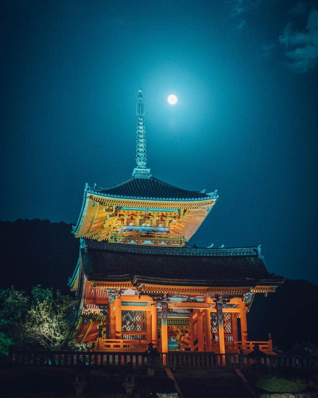 清水寺さんのインスタグラム写真 - (清水寺Instagram)「West gate | 西門」9月15日 5時54分 - feel_kiyomizudera