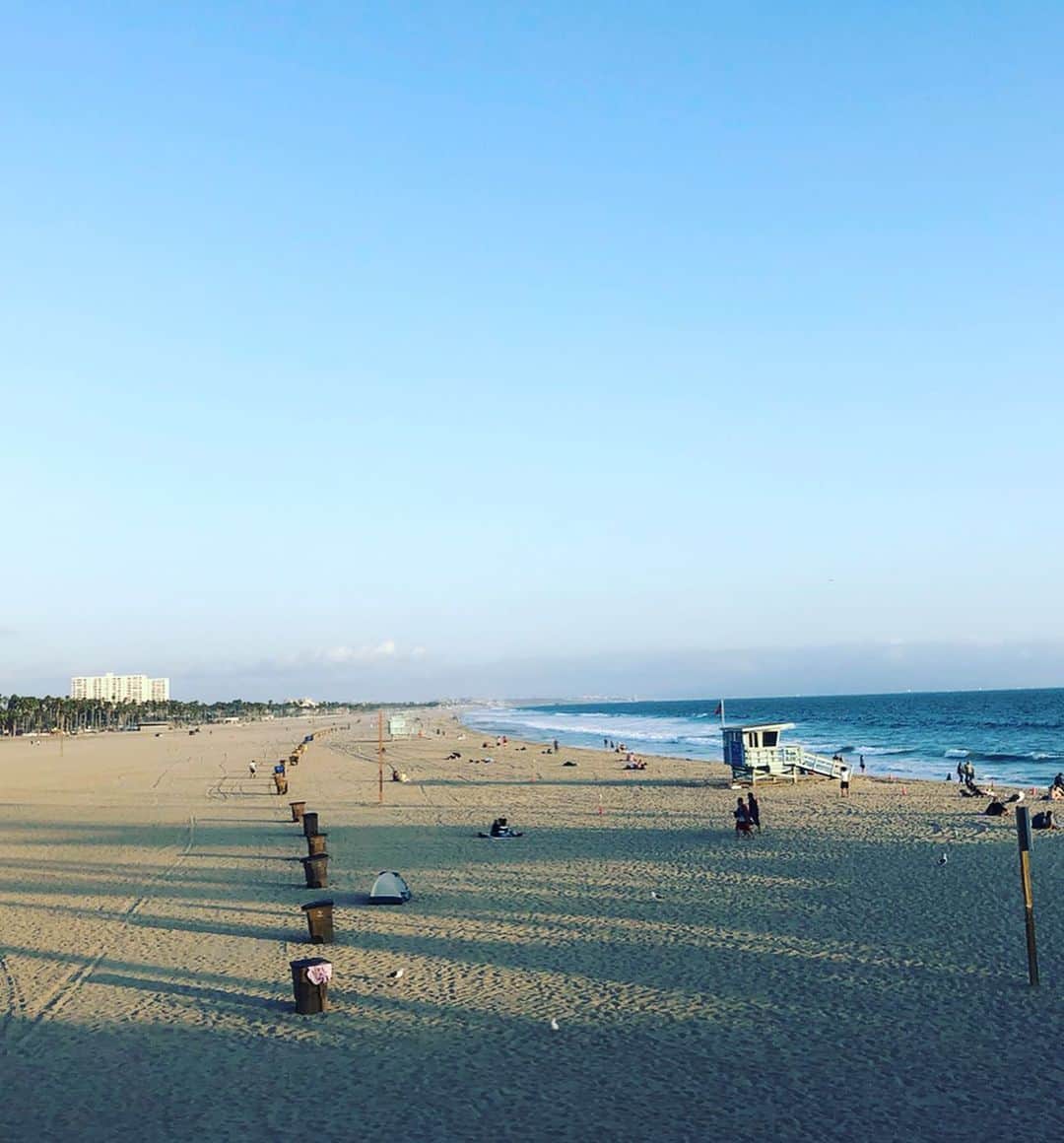 楪望さんのインスタグラム写真 - (楪望Instagram)「やっぱりSanta Monicaは素敵すぎて🥺✨✨ * It's so beautiful it takes my breath away.....🏝 * #santamonica #vence #california #america #ocean #view #beach #beachwalk #vacation #iwanttoliveincalifornia #🇺🇸 #🏝 #🕶」9月15日 5時10分 - nozomi_yuzuriha_official