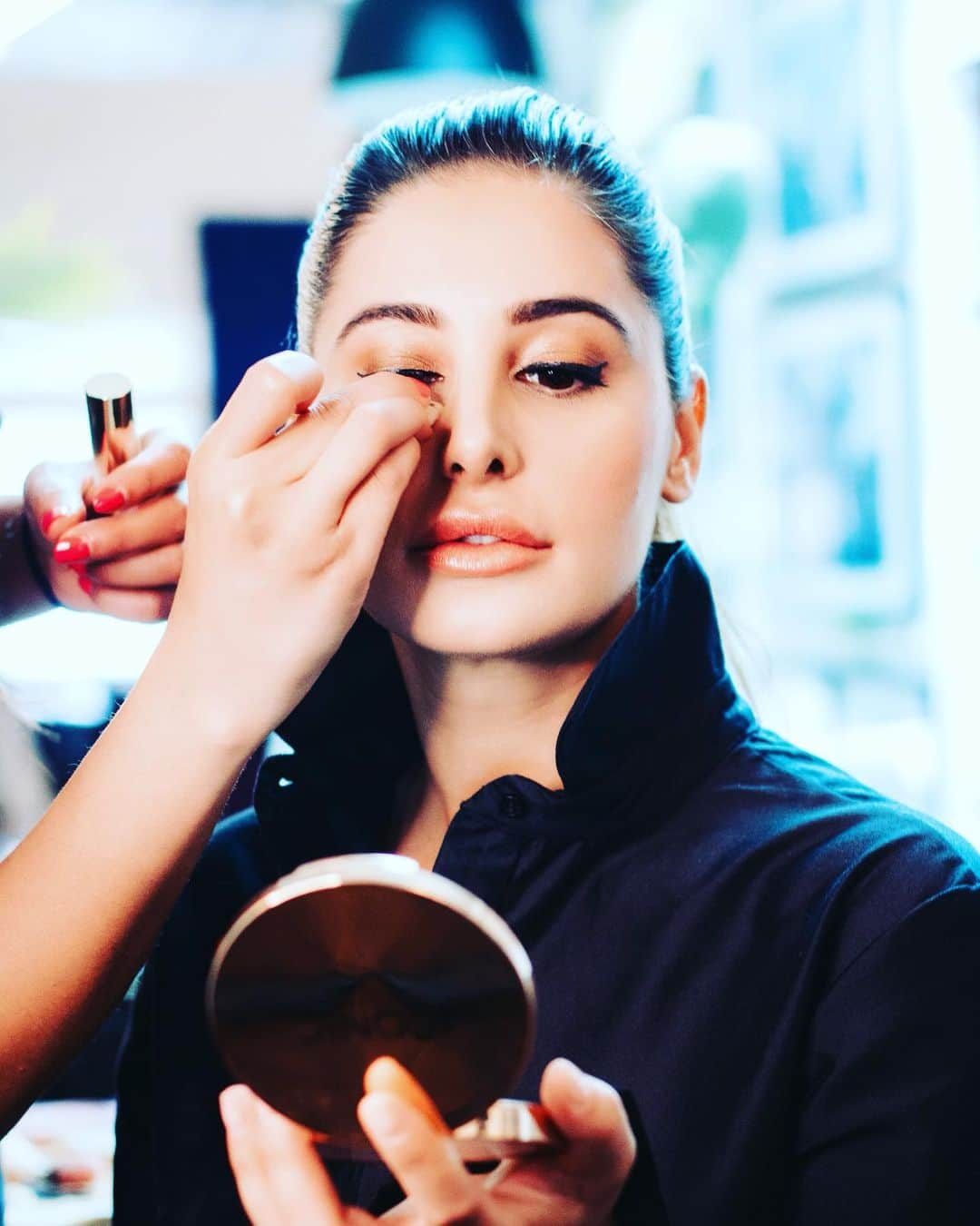 Nargis Fakhri さんのインスタグラム写真 - (Nargis Fakhri Instagram)「“Beauty is in the eye of the beholder.” - Beauty can not be judged objectively, for what one person finds beautiful or admirable may not appeal to another. . . . . . #beauty #eyeofthebeholder #perspective #fashionweek #fashion #makeup #hair #thelook #jetset #work #play #life #ilove #happy #smile #iamenough」9月14日 21時54分 - nargisfakhri