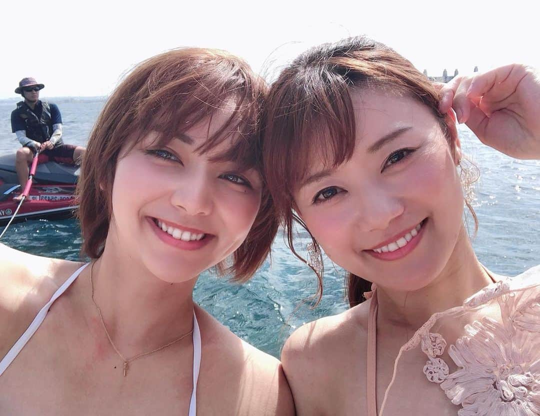 瀬野ユリエさんのインスタグラム写真 - (瀬野ユリエInstagram)「お仕事で沖縄に来て3日目。 空いた時間に沢山ステキな思い出を作らせていただきました💓😌✨ 明日からもまた頑張ります！🙌 #lululun#沖縄love#クルージング#海#遅い夏の思い出#仲間#大好き#最高メンバー#癒やしの時間」9月14日 22時28分 - canlove712