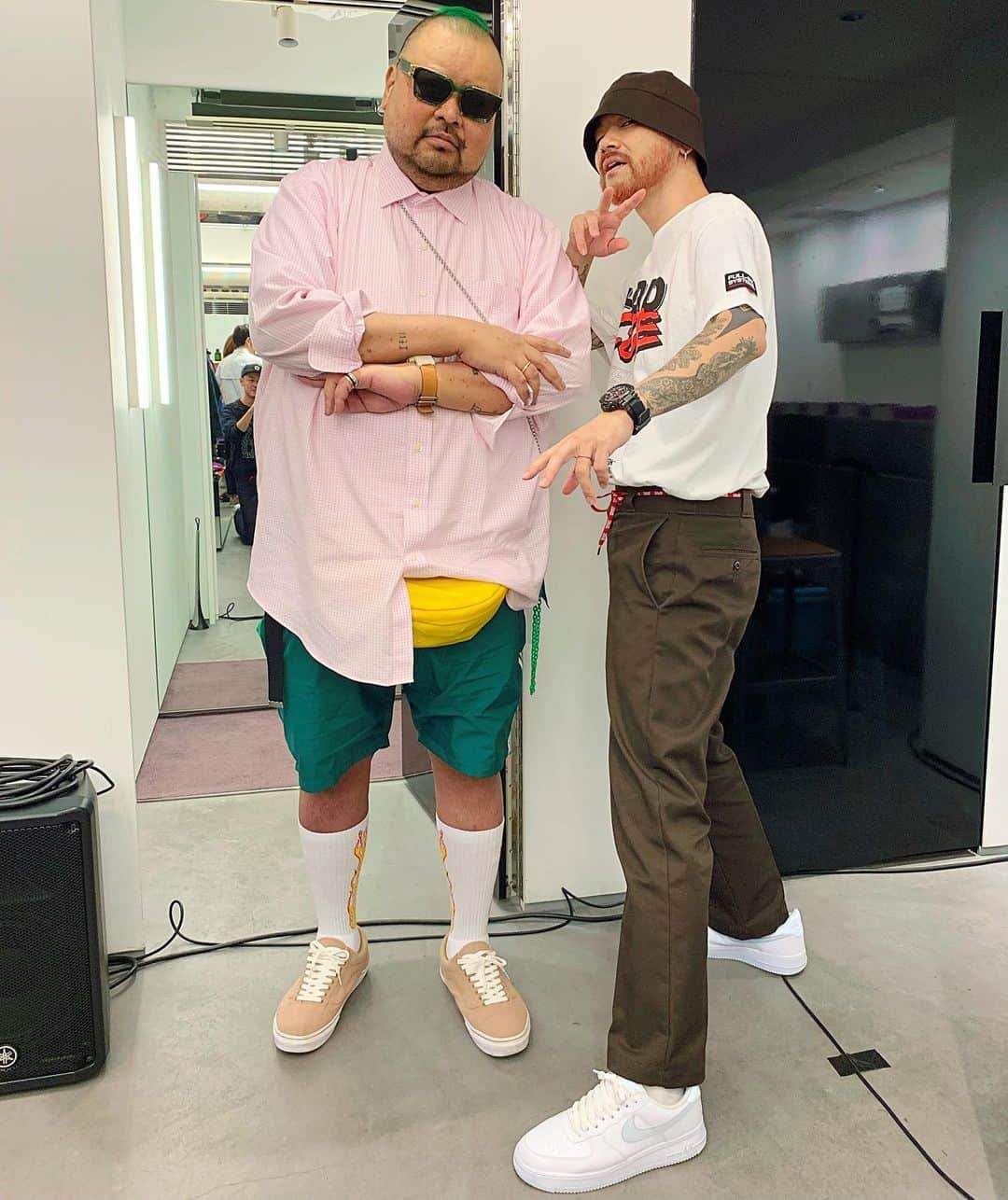 DJ DARUMAのインスタグラム：「【BIG-O & ME】 今年の"#FNO"僕達は催し物出さなかったけど 色々な友達や先輩達に再会出来て嬉しかった！」