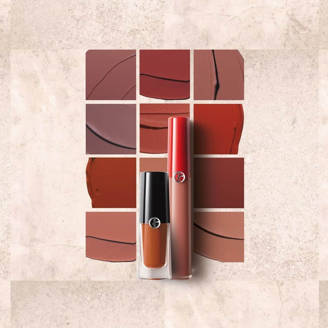 Armani Beautyさんのインスタグラム写真 - (Armani BeautyInstagram)「Inspired by the deep colors of nature, discover new shades of EYE TINT and LIP MAESTRO in the MATTE NATURE collection.  #ArmaniBeauty #MatteNature #makeup」9月14日 23時59分 - armanibeauty