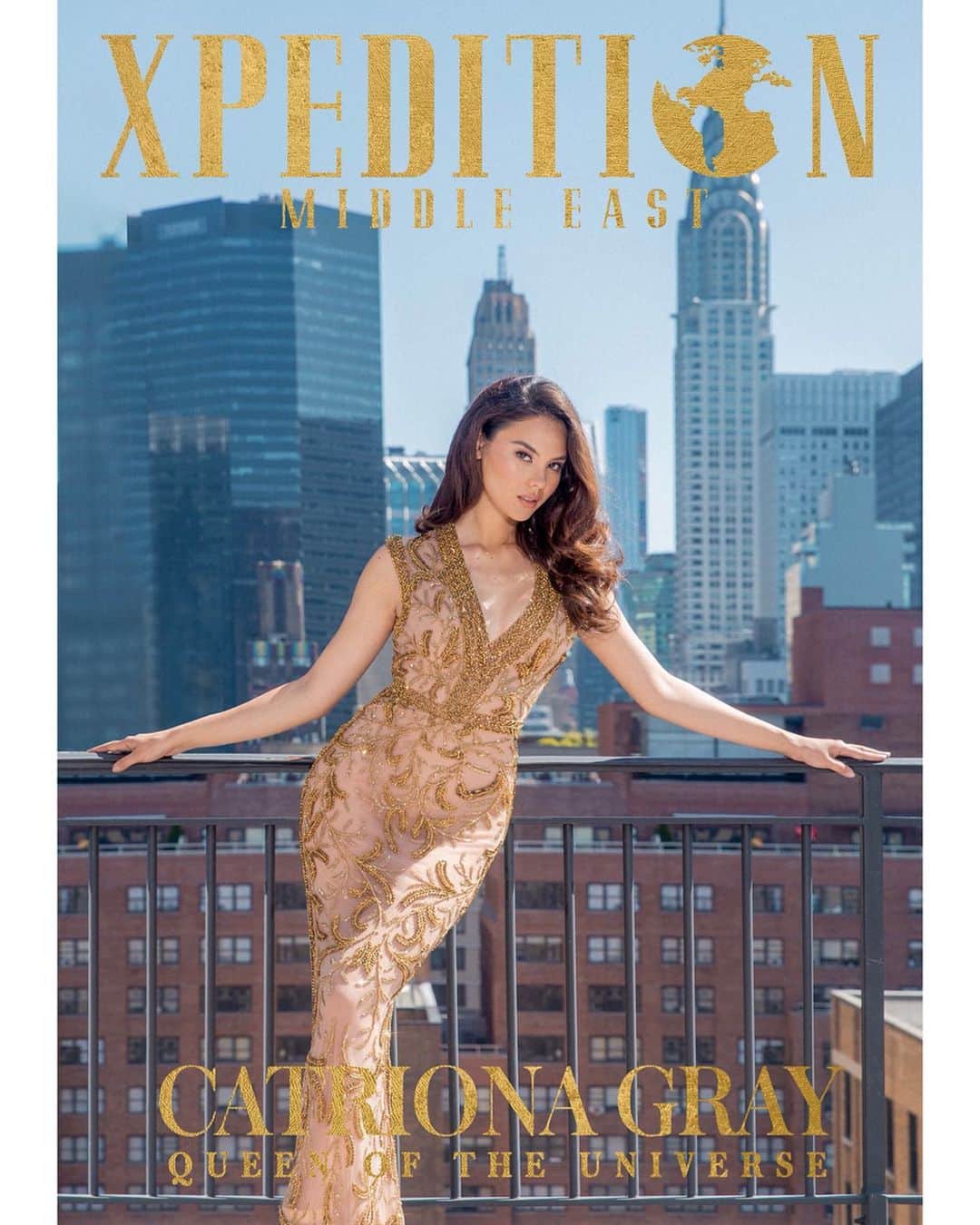 イリス・ミトゥネールさんのインスタグラム写真 - (イリス・ミトゥネールInstagram)「The @xpeditionmagazine cover is finally out! ❤️ Miss Universe @catriona_gray enchants the world with Dubai's leading luxury travel and fashion magazine's Summer-Fall Issue. Pre order now and check out the story on how and why she is tagged by many as 'The Best Miss Universe Ever'. ⠀ ⠀ __________ Publisher: @josh_yugen ⠀ Creative Direction: @ianborromeo888 @furneamato  Art Director: @jed_______ Photography: @n.c.sweet Fashion Direction and Styling: @kylieshaynego @thosetabiboots Make-up: @meg829@missmitchmariel Hair: @yuisuzuki_hair Editorial Assistance: @_teragram28_ BTS Team: @urbanshots_@adrenaline_junkie1  Dress: @amatoofficial Shoes: @carlafuentesfashion Location: @marmaranyc」9月15日 0時35分 - missuniverse
