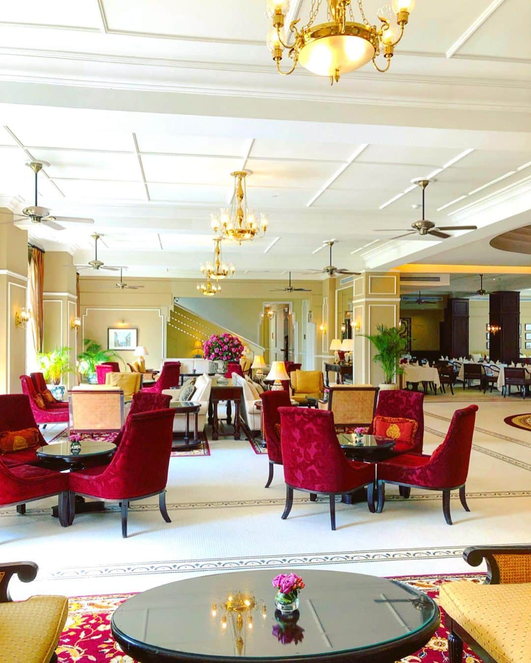 東條恭子さんのインスタグラム写真 - (東條恭子Instagram)「. The Majestic Hotel Kuala Lumpur,  Autograph Collection🥀🖤🖤 . ホテル自体が国家遺産になっているMajestic. 歴史あるクラシカルな雰囲気に思わず一目惚れ…🌹･:* 滞在中ずっとromanticな気持ちで幸せでした❤︎❤︎ . . . . #hotellovers #themajestichotel #themajestichotelkl #五つ星ホテル #fivestarhotel #ホテル #majestichotel #trip #vacation #旅行 #旅行大好き #旅行好き #旅行好きな人と繋がりたい #旅行好き女子 #海外旅行 #海外旅行好きな人と繋がりたい #海外旅行大好き #malaysia #kl #kualalumpur #タビジョ #夏休み #夏休み旅行 #マジェスティックホテル #マジェスティックホテルクアラルンプール #クアラルンプール #afternoontea #アフタヌーンティー」9月15日 0時54分 - kyoko_tojo