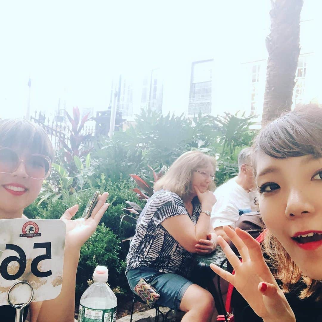 清水玲奈さんのインスタグラム写真 - (清水玲奈Instagram)「with Sawa!. . #neworleans  #oyster #gumbo #beignet  #kayak #alligator #rum#nola」9月15日 1時06分 - reina__shimizu