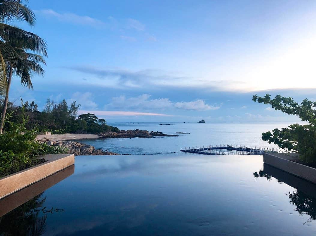 大伴理奈さんのインスタグラム写真 - (大伴理奈Instagram)「Perfect🌴🌇 #THAI美人 #タイ国際航空  #samui #thailand」9月29日 22時58分 - rina_otomo