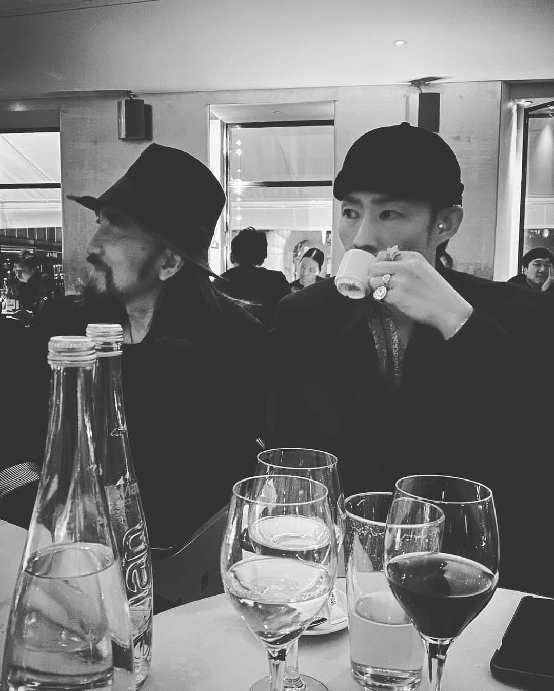 呉建豪のインスタグラム：「Truly an honor and blessing @yohjiyamamotoofficial Domo Arigato for the opportunity. The faith in me, and my team to pull off this Hail Mary. Excited for the future. #pfw #Godisgood #AllglorytoGod ✞」