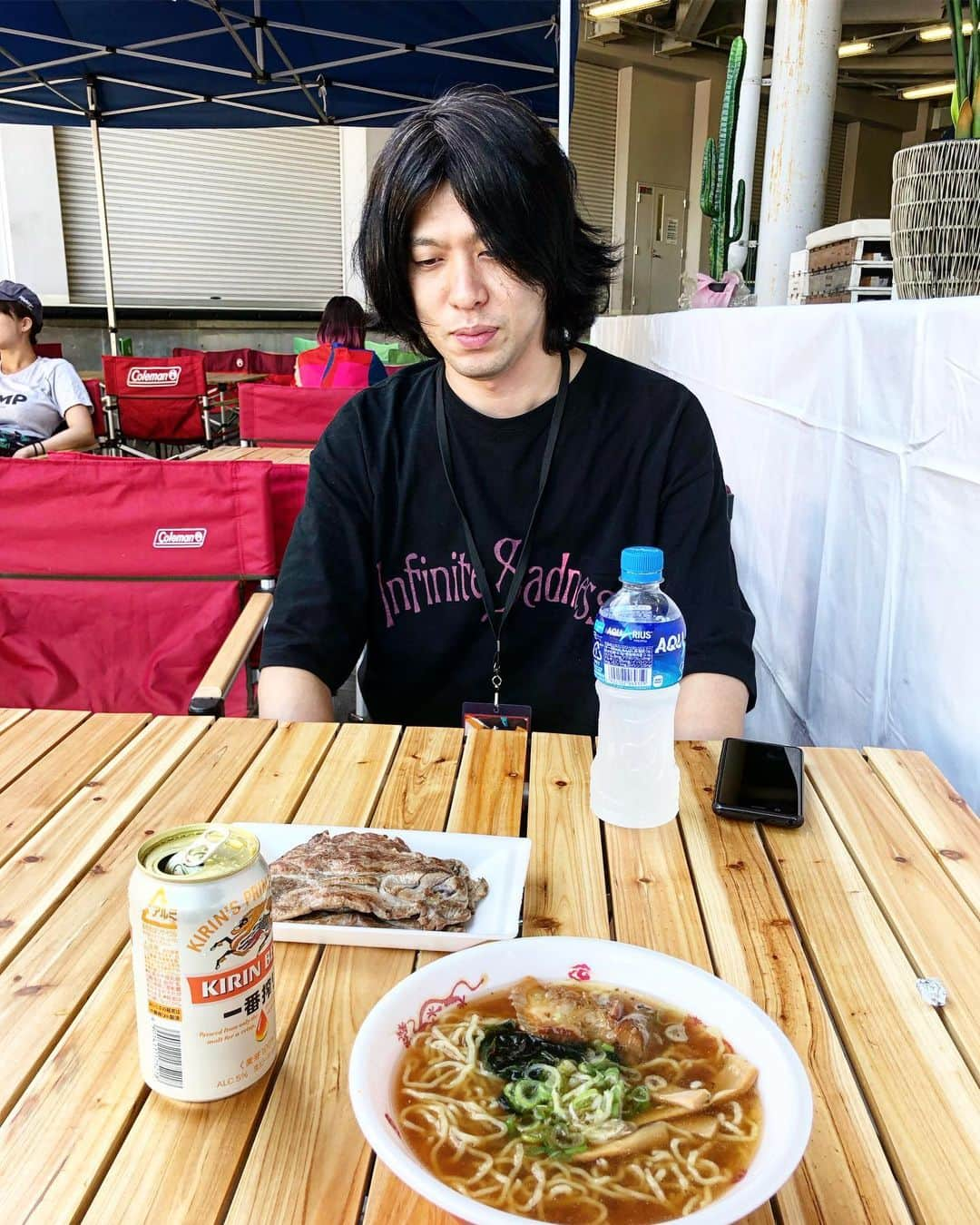 岡峰光舟さんのインスタグラム写真 - (岡峰光舟Instagram)「そして初めて鹿の肉を頂きました。 ケータリングで鹿肉出るか？普通笑 さすが岐阜県。 #俺たちの和彦」9月29日 16時40分 - kohshuokamine