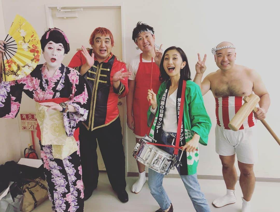 デッカチャンのインスタグラム：「#TBSラジ #爆笑問題 さんの #日曜サンデー　 ヤオコー #ワカバウォーク 店から #生中継 でお送りしました。 #グリコ #glico さんの　#プレミアム熟カレー #クールポコ vs #ジョイマン　の販売対決は #コウメ太夫 さんと僕が応援するクールポコチームが勝ちました。 若葉の皆様のおかげです✌️ 勝敗興味ある方は @radiko_jp で聴けると思い。  気付いちゃった気付いちゃったワーイワイ♪ 『勝敗をもう言っちゃってるよね。』 コンッ🎵  疲れたけどなんか清々しい笑  田中さん【デカッチャン】じゃないよ、【デッカチャン】だよ♪コンッ🎵  #近藤夏子アナ a.k.a. カッコチャンだよ❗️」