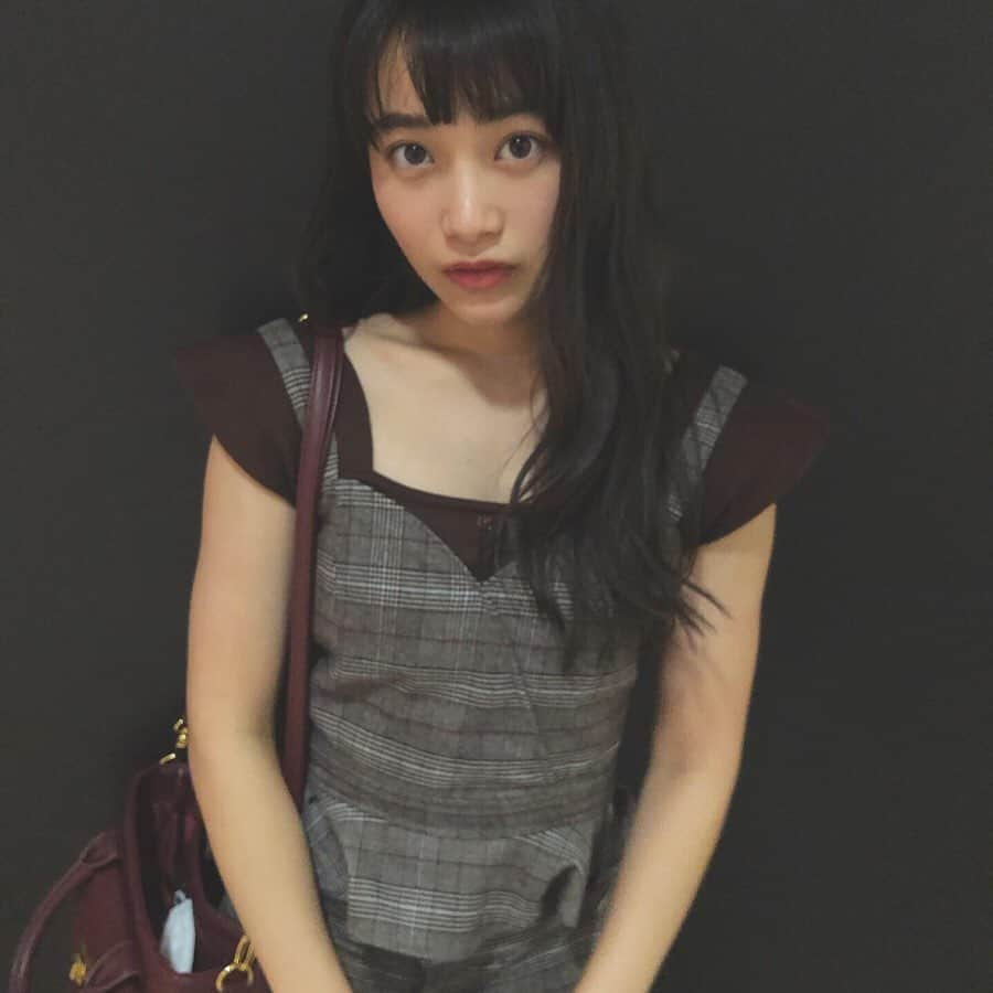 福田愛依さんのインスタグラム写真 - (福田愛依Instagram)「秋服せっとあっぷ☺︎❤︎ に、あっぷ写真！！！→ この服お気に入り〜〜〜 #秋服コーデ #私服 #dazzlin #セットアップ」9月29日 18時03分 - meii_cheer