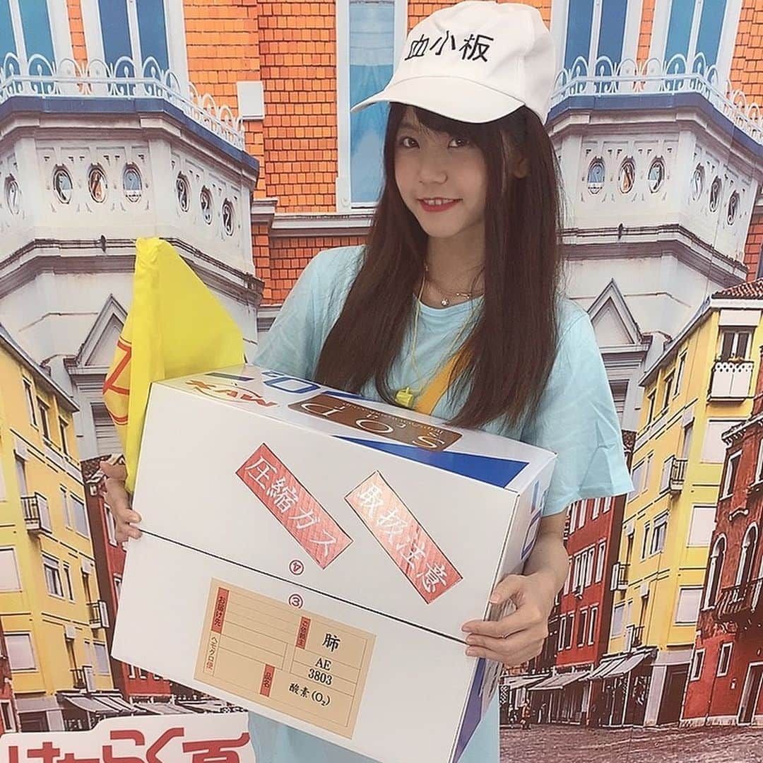 永野いち夏さんのインスタグラム写真 永野いち夏instagram 勝手な行動しないことっ ほかの子と喧嘩いない事っ みんな気をつけようっ イベントで血小板ちゃんのコスプレをしましたっ 似合う 血小板ちゃん はたらく細胞 9月29日 18時45分 Nagano Ichika