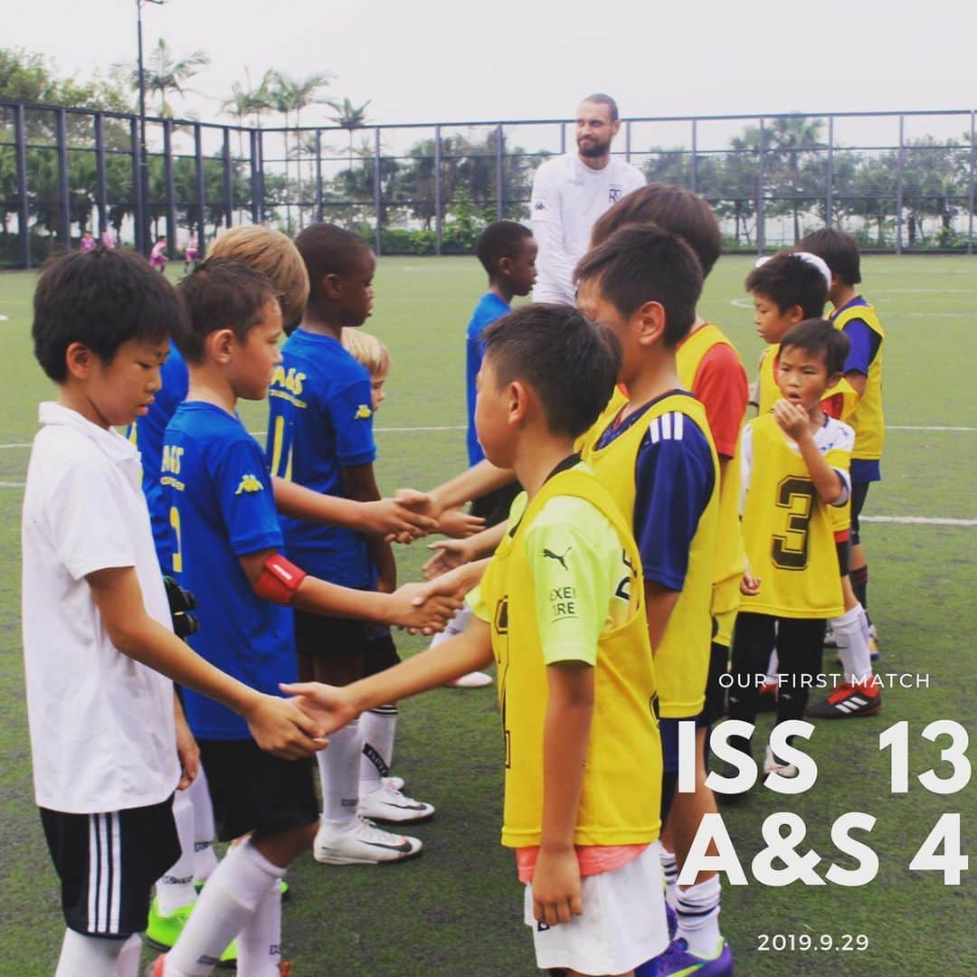 井川祐輔さんのインスタグラム写真 - (井川祐輔Instagram)「香港滞在記#126  Our first match⚽️ #hongkong#hk#football#soccer #iss#igawasoccerschool #japan#japanstyle #igawayusuke」9月29日 19時39分 - yusukeigawa_4