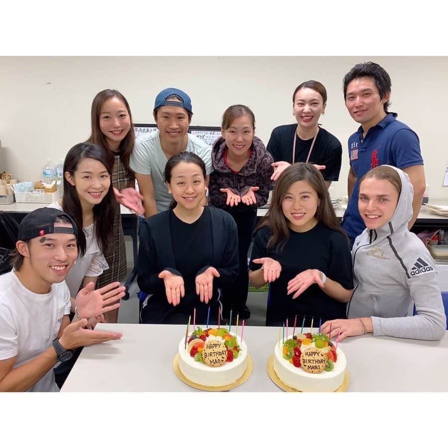 今井遥さんのインスタグラム写真 - (今井遥Instagram)「兵庫公演、ありがとうございました💐﻿ ﻿ ﻿ 真央ちゃんのお誕生日サプライズも大成功🎉✨﻿ 私達もとても楽しかったです☺️﻿ ﻿ ﻿ 次は10月19日からの青森公演です⛸﻿ ﻿ ﻿ #浅田真央サンクスツアー ﻿ #maotour #兵庫﻿ #真央ちゃんまりちゃん﻿ #HappyBirthday🎉」9月29日 20時52分 - haruka_imai_831